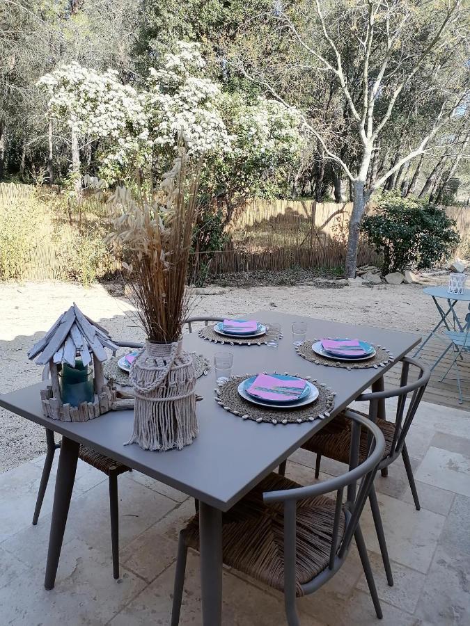 Maison 5 Personnes En Garrigue - Piscine-Spa Prive Langlade Экстерьер фото